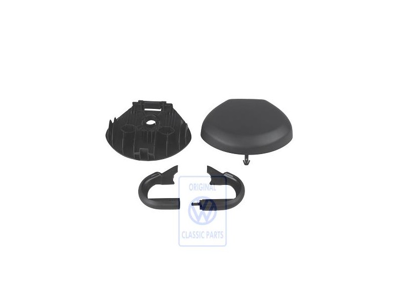 Original VW Cover Cap Satin Black - 1J0858189E B41