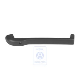 Original VW Cover For Guide Rail Satin Black - 1J0881348C 9B9