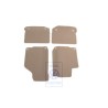 Original VW 1 Set Foot Mats Light Beige - 1J1863011AAHZF