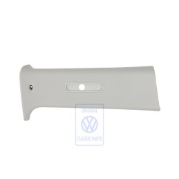 Original VW B-Pillar Trim Pearl Grey - 1J3868418H 6K8