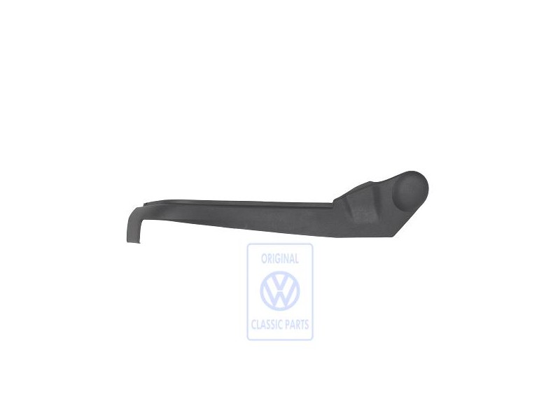 Original VW Seat Frame Trim Satin Black - 1J4881319 B41