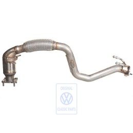 Original VW Exhaust Pipe With Pre-Catalyst - 1K0254300SX
