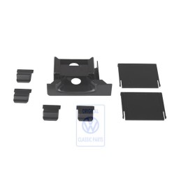 Original VW 1 Set Adapter Parts Satin Black - 1K0868003D 9B9