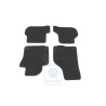 Original VW 1 Set Foot Mats Black/Silver Grey - 1K1863011R RII