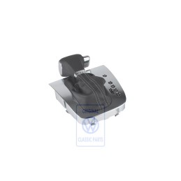 Original VW Gear Shift Cover Black - 1K2713203AHARA