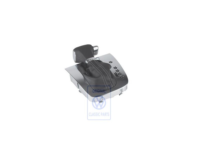 Original VW Gear Shift Cover Black - 1K2713203AHARA