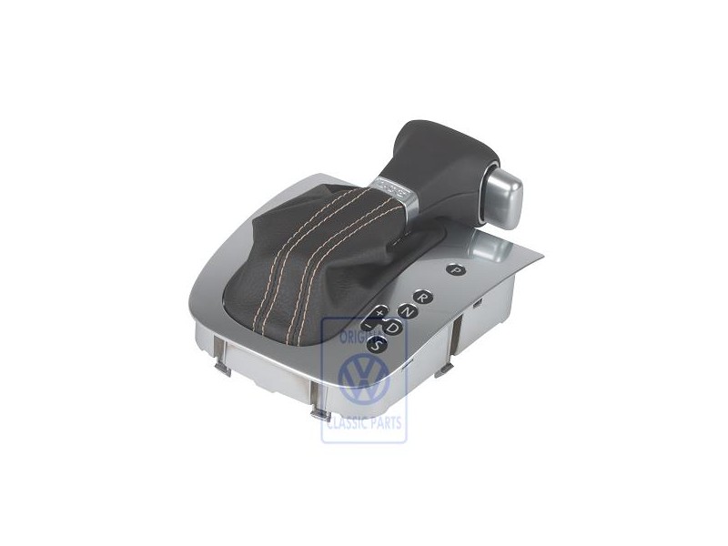 Original VW Gear Shift Cover Black - 1K2713203AHXAG