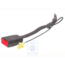 Original VW Belt Latch Satin Black/Fire Red - 1K4857755J QVZ