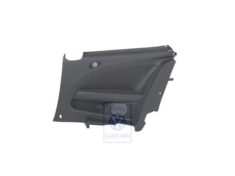 Original VW Side Trim (Leatherette) Titan Black - 1K8867044BCYCZ