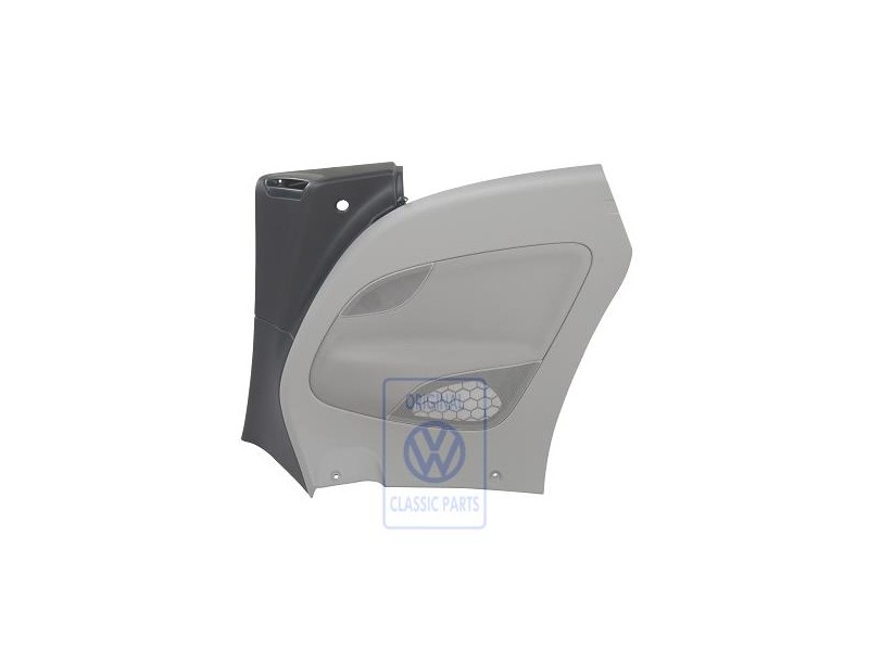 Original VW Side Trim (Fabric) Titanium Black/Moonrock - 1Q0867044DTUHG