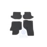 Original VW 1 Set Foot Mats Titanium Black/Pepper Beige - 1Q1863011D OUY