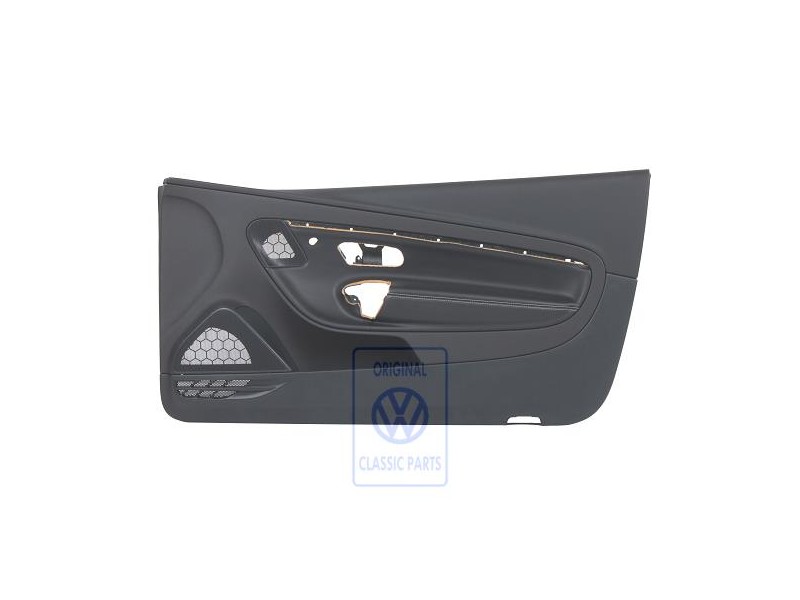 Original VW Door Trim (Leatherette) Titan Black - 1Q1867024A C0V