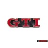 Original VW GTI Front Grill Badge Emblem Red - 5G0853675AFJZQ