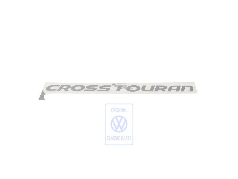 Original VW Decorative Film Silver - 1T0853424A 1W4
