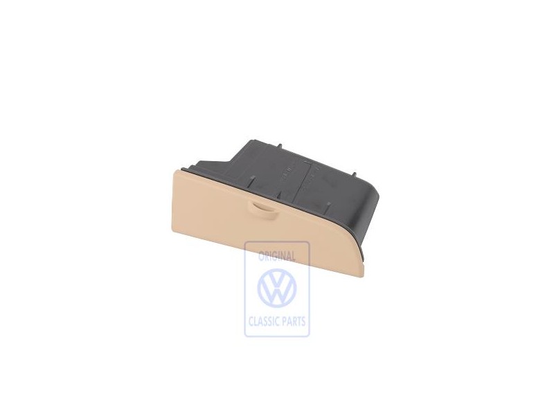Original VW Ashtray Insert Pure Beige - 1T0857309A 7R3