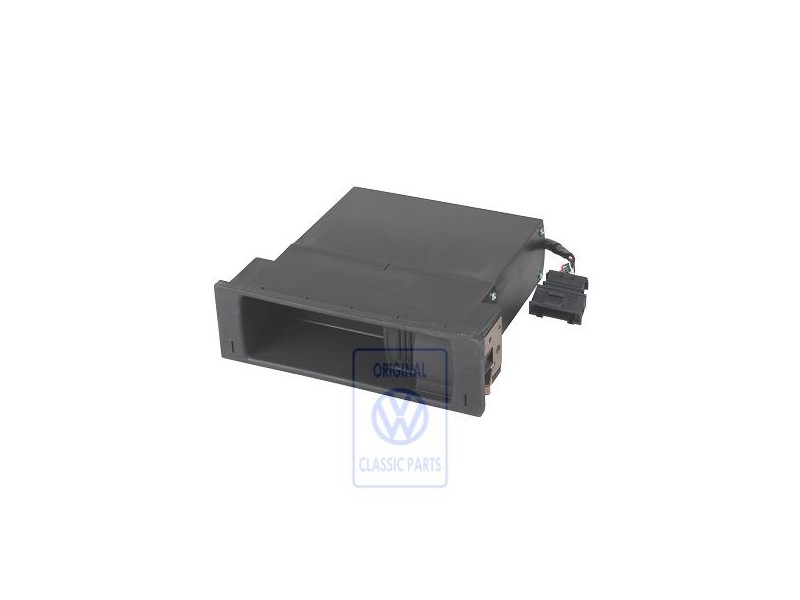 Original VW Stowage Compartment Satin Black - 1T0857925C 9B9