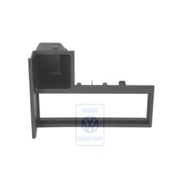 Original VW Stowage Compartment Satin Black - 1T0858373C 9B9