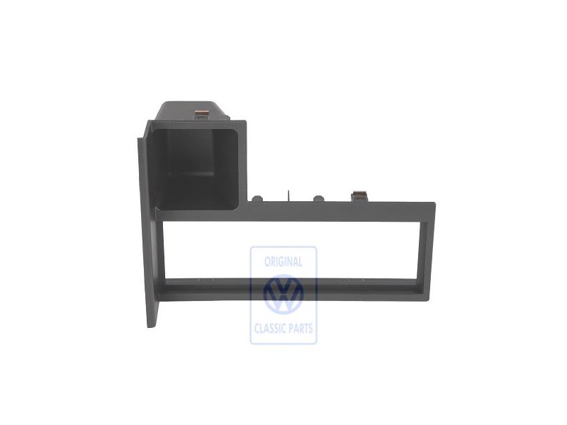 Original VW Stowage Compartment Satin Black - 1T0858373C 9B9