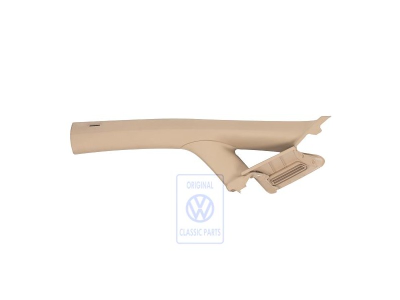 Original VW A-Pillar Trim Pure Beige - 1T0867233E 3U5
