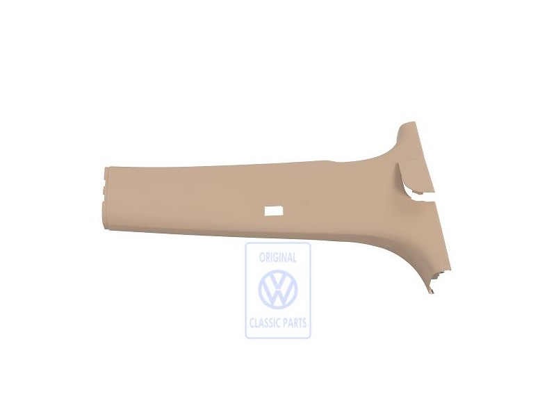 Original VW B-Pillar Trim Pure Beige - 1T0867298E 7G8