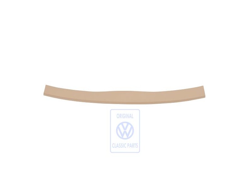 Original VW End Trim Pure Beige - 1T0867617C 7B9