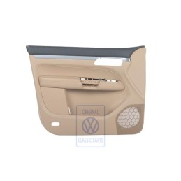 Original VW Door Trim (Leatherette) Anthracite/Pure Beige - 1T1867011S RVV