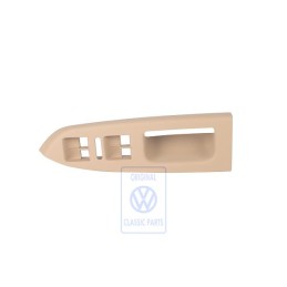 Original VW Handle Shell, Upper Part Pure Beige - 1T1867371H 7R3