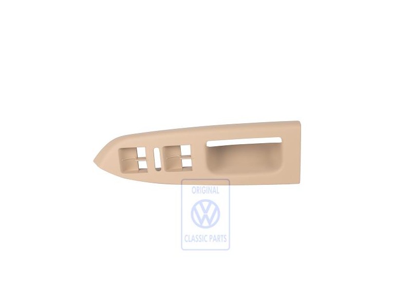 Original VW Handle Shell, Upper Part Pure Beige - 1T1867371H 7R3