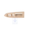 Original VW Handle Shell, Upper Part Pure Beige - 1T1867371H 7R3