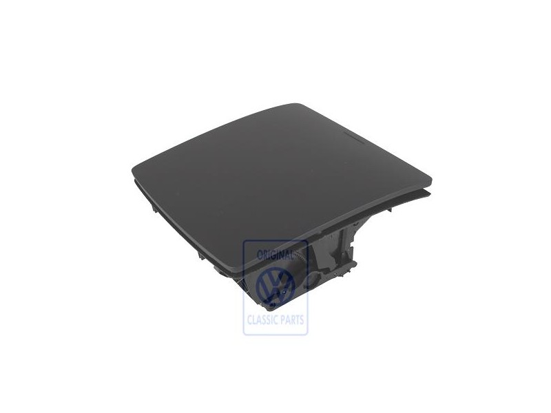 Original VW Stowage Compartment With Cover Black - 1T2857921B 3X1