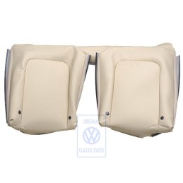 Original VW Backrest Cover (Leatherette) Cream Beige - 1Y0885805B NZB