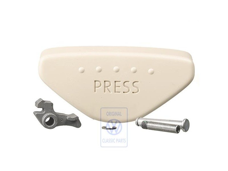Original VW Repair Set For Press Button Cream Beige - 1YM898002 3PT