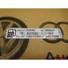 Original VW Octane At Least 98 Roz/Ron - 037010046S