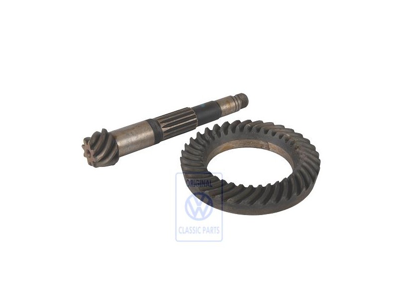 Original VW Pinion And Crown Wheel - 211517143A