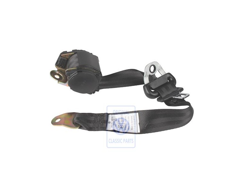 Original VW Three-Point Safety Belt - 245857806G