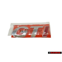 Original VW Brazil GTI Rear Boot Trunk Badge - 377853687CK