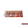 Original VW Brazil GTI Rear Boot Trunk Badge - 377853687CK