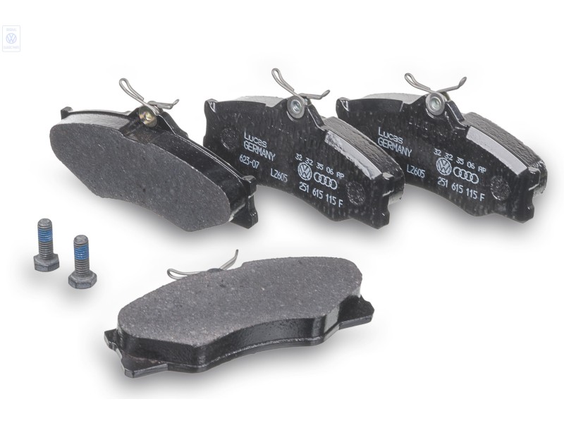 Original VW 1 Set Of Brake Pads For Disk Brake - 251698151F