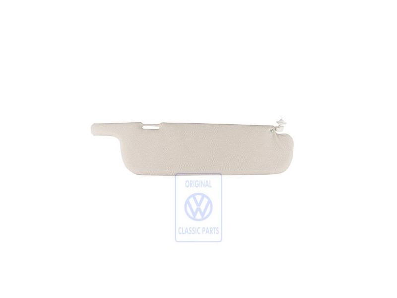Original VW Sun Visor Without Mirror Grey Beige - 251857552A 2AW
