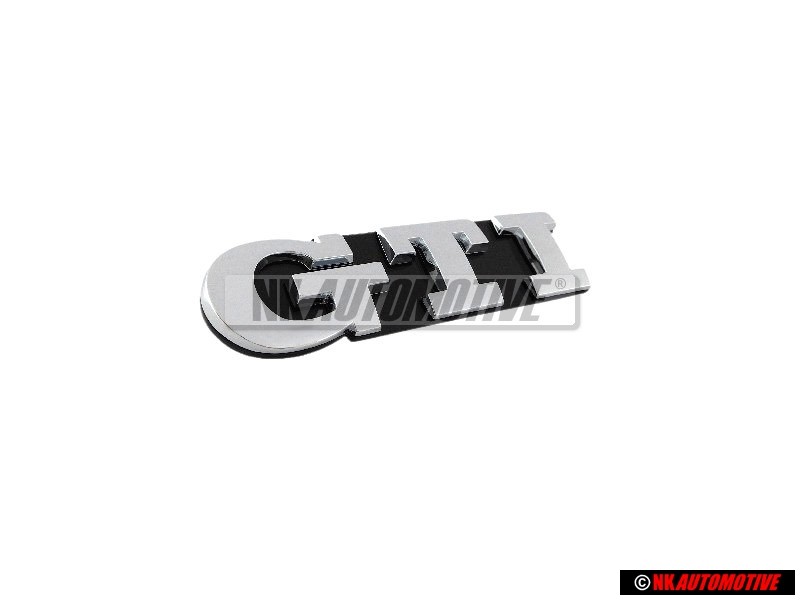 Original VW GTI Front Grill Badge Emblem Chrome - 1K6853679 FXC