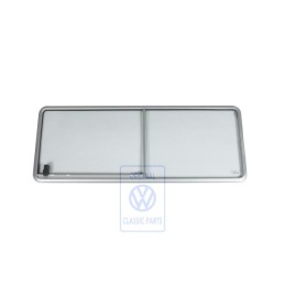 Original VW Complete Sliding Window Chrome Colored - 253847712 908