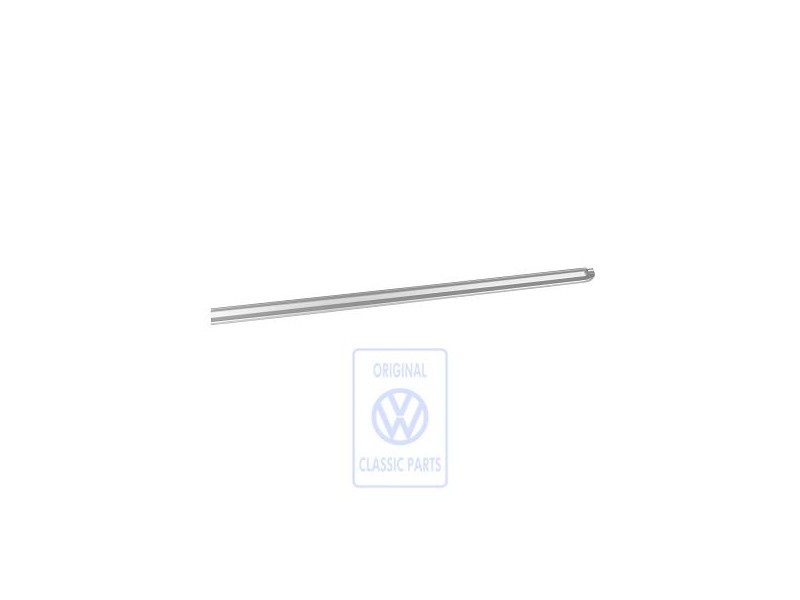 Original VW Slotted Rail Chrome Colored - 253847730D 908