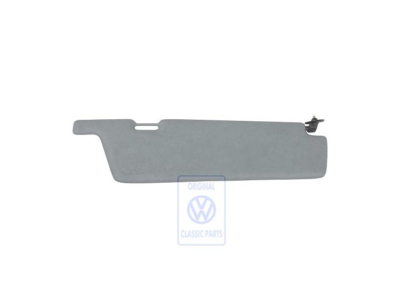 Original VW Sun Visor Without Mirror Light Grey - 253857551 3BX