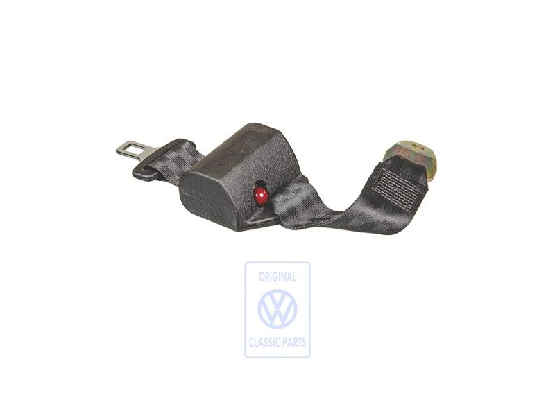 Original VW Lap Belt With Belt Reel - 253857809B