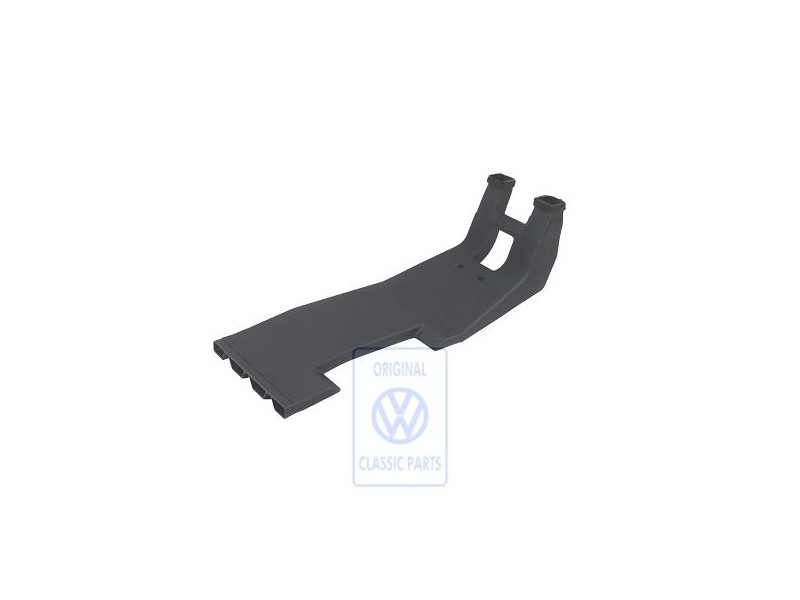 Original VW Air Guide Channel Satin Black - 254255501A 01C