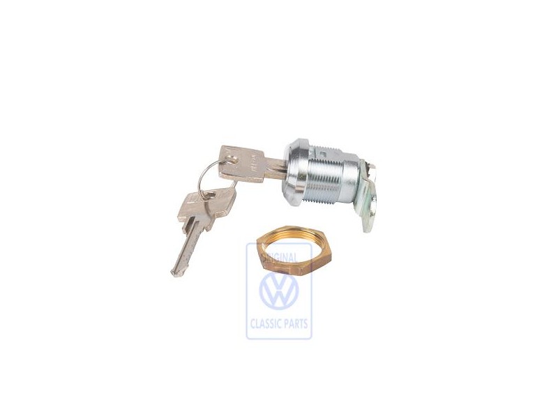 Original VW Lock With Keys - 255070661