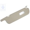 Original VW Sun Visor With Mirror Grey Beige - 255857552A 2AW