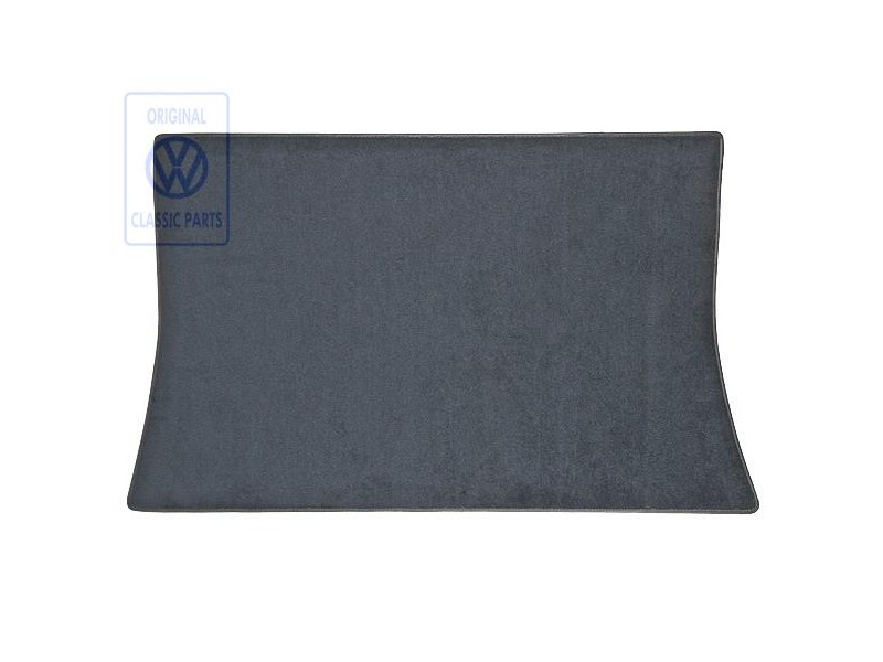 Original VW Luggage Comp. Floor Covering Mauritius Blue - 255863405H 7HT