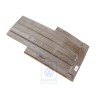Original VW Carpet Underlay, Right, Center Bench Seat (Two Persons) - 255863769