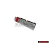 Original Audi S-LINE Front Grill Badge Emblem Chrome Red - 8P4853736A 2ZZ